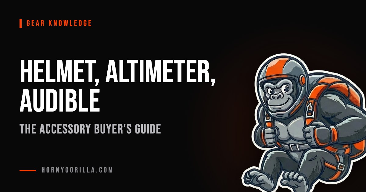 Helmet, Altimeter, Audible: The Accessory Buyer's Guide