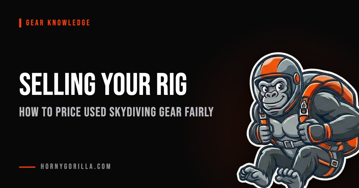 Selling Your Rig: How to Price Used Skydiving Gear Fairly